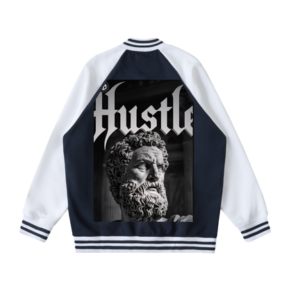 Premium Two-Tone Raglan Varsity Jacket - Unisex Streetwear