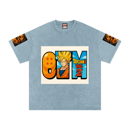 Acid Wash Oversize T-Shirt - 250 GSM