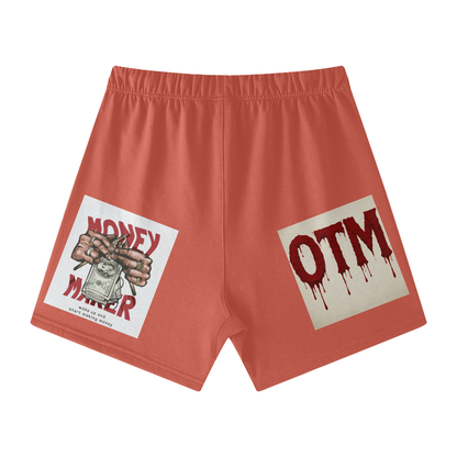 Streetwear Unisex Heavyweight Earth Tone Loose Fit FOG 100% Cotton Shorts