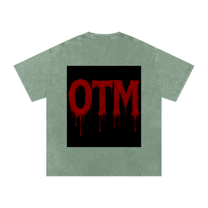 Acid Wash Oversize T-Shirt - 250 GSM