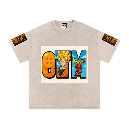 Acid Wash Oversize T-Shirt - 250 GSM