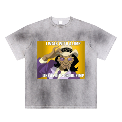 Sun Fade Hand-Painted T-Shirt