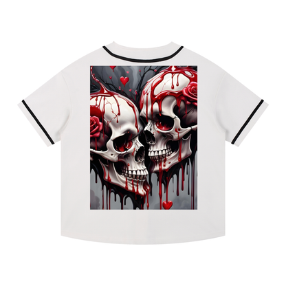 Contrast Piped Button-Up Jersey