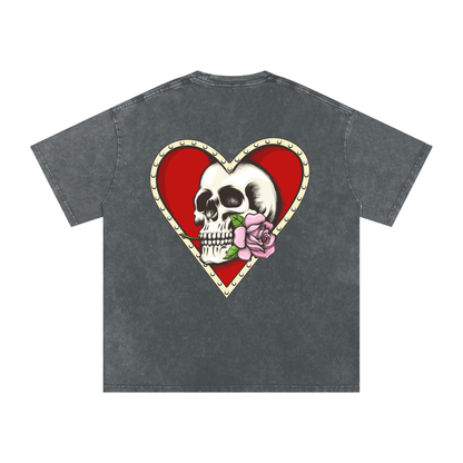 Acid Wash Oversize T-Shirt - 250 GSM