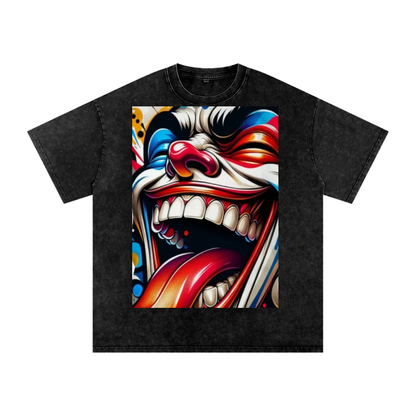 Acid Wash Oversize T-Shirt - 250 GSM