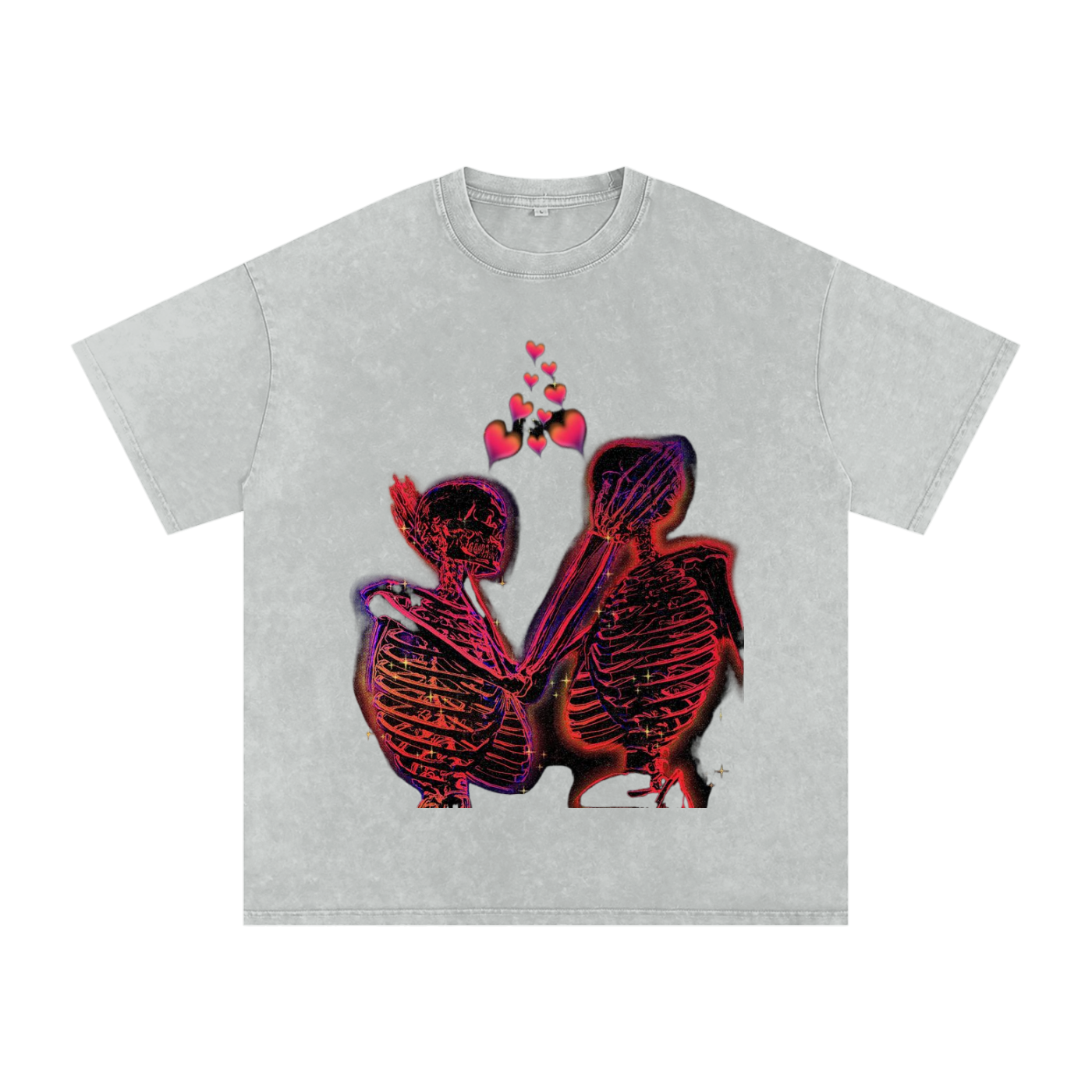 Acid Wash Oversize T-Shirt - 250 GSM