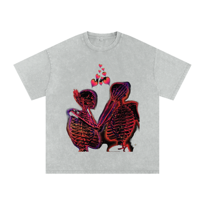 Acid Wash Oversize T-Shirt - 250 GSM