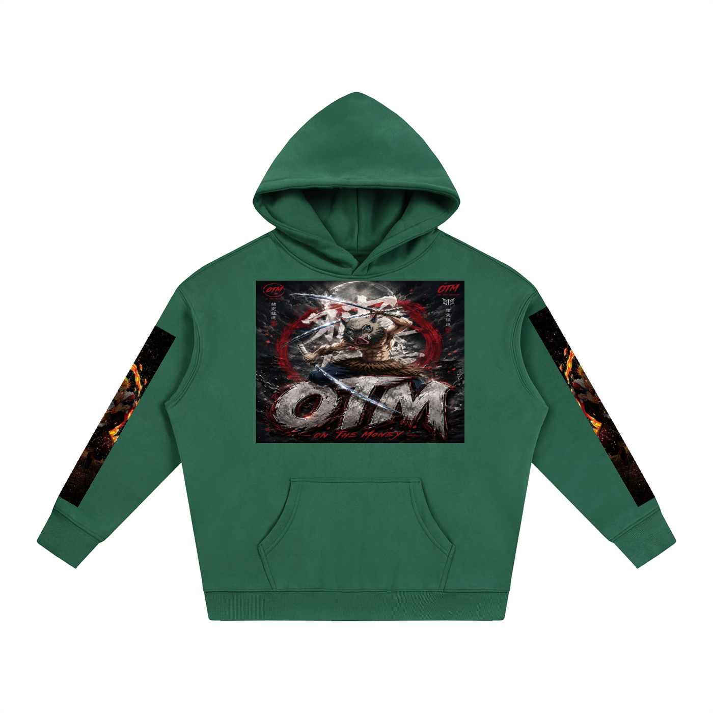 Oversize Fleeced Hoodie