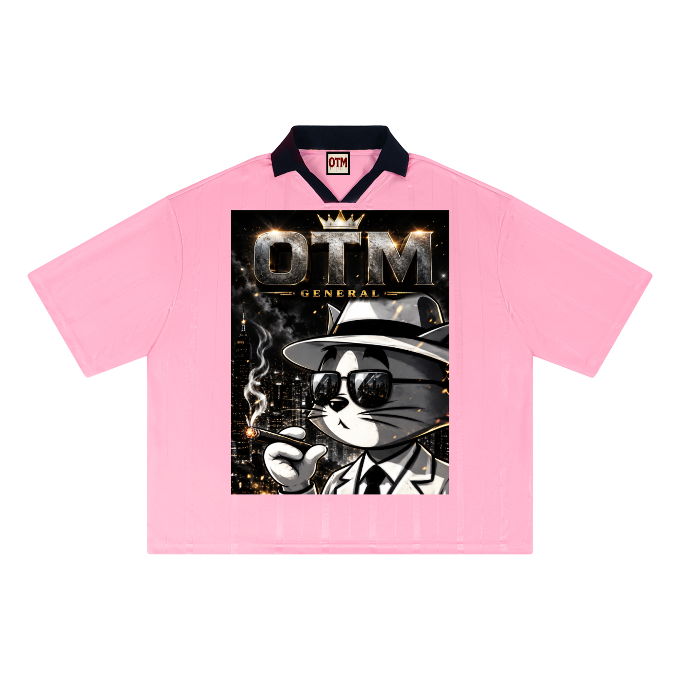 Unisex Striped Boxy Soccer Jersey