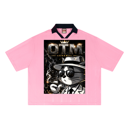 Unisex Striped Boxy Soccer Jersey