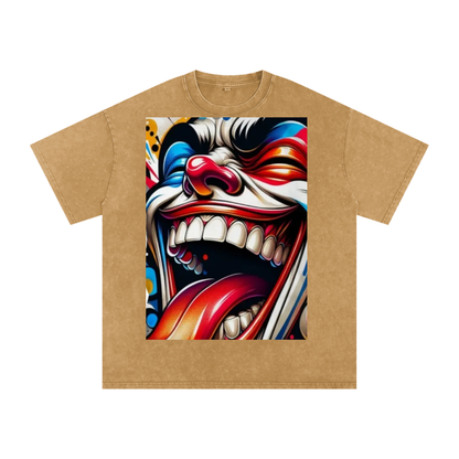 Acid Wash Oversize T-Shirt - 250 GSM