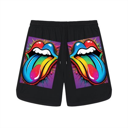 Mesh-Lined Quick-Dry Performance Shorts