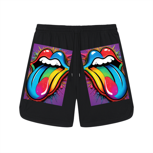 Mesh-Lined Quick-Dry Performance Shorts