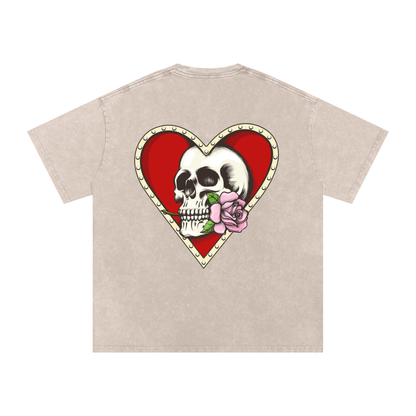 Acid Wash Oversize T-Shirt - 250 GSM
