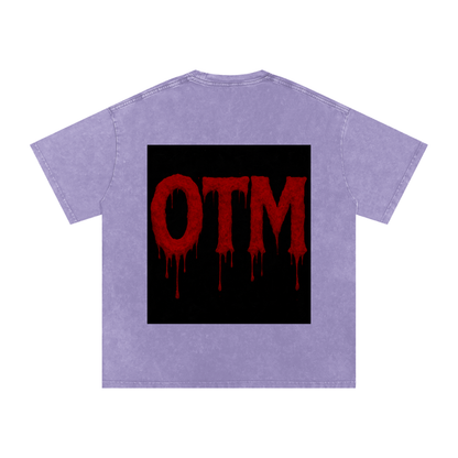 Acid Wash Oversize T-Shirt - 250 GSM