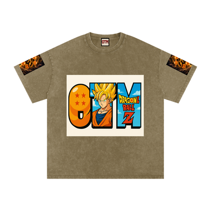 Acid Wash Oversize T-Shirt - 250 GSM