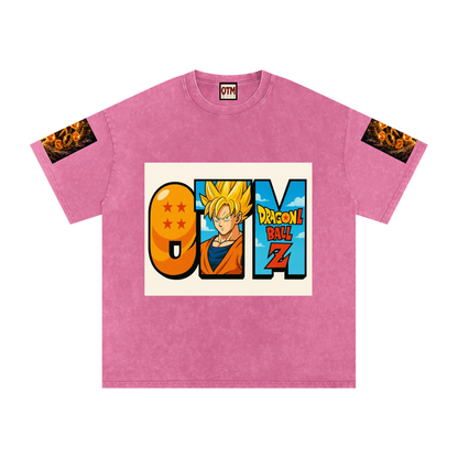 Acid Wash Oversize T-Shirt - 250 GSM