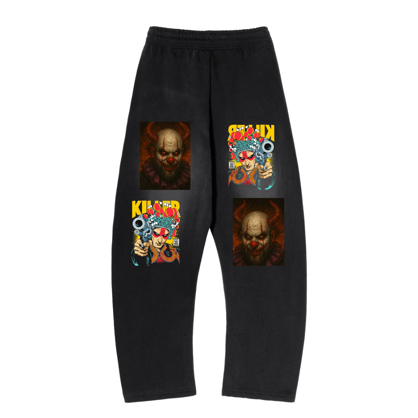 Sunfade Curved Blade Fleece Sweatpants