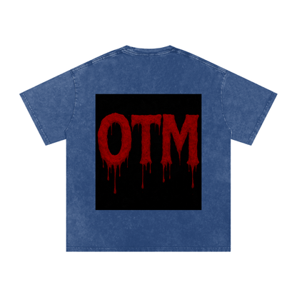 Acid Wash Oversize T-Shirt - 250 GSM